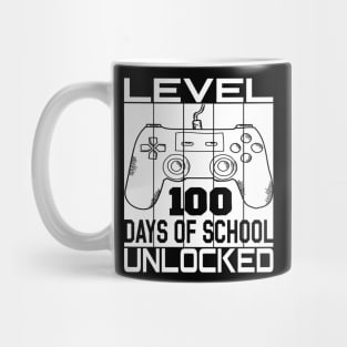 Level 100 completed 100 days of school unlocked Mug